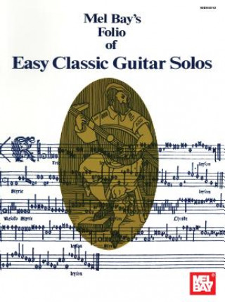 Könyv Folio of Easy Classic Guitar Solos Joseph Castle