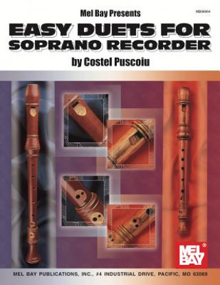 Knjiga Easy Duets for Soprano Recorder Costel Puscoiu