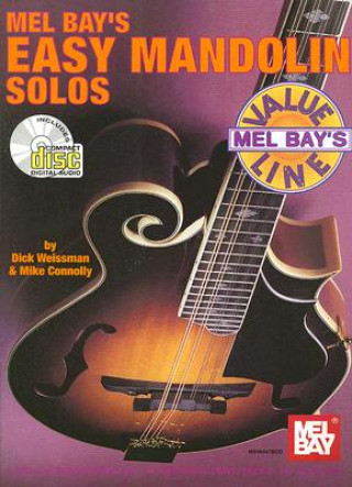 Книга EASY MANDOLIN SOLOS DICK WEISSMAN