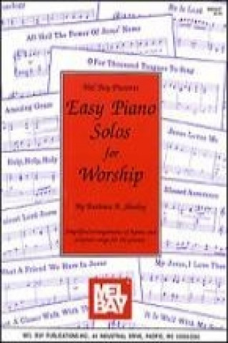 Książka Easy Piano Solos for Worship Barbara Shirley