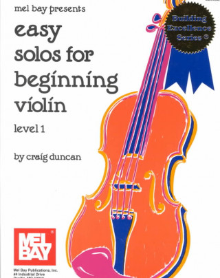 Livre Easy Solos for Beginning Violin Craig Duncan