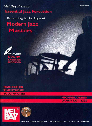 Libro Essential Jazz Percussion Michael Green