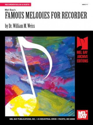 Kniha Famous Melodies for Recorder Dr. William M Weiss