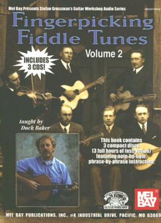 Книга FINGERPCKNG FIDDLE TUNES 2 GTR BKCD 