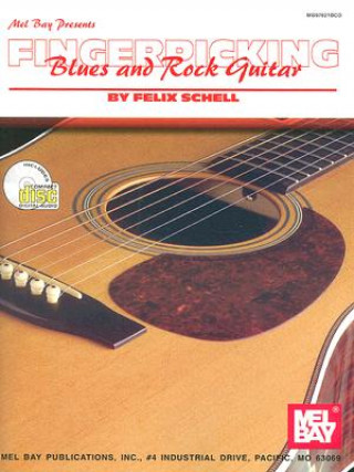 Book FINGERPICKING BLUES & ROCK GUITAR FELIX SCHELL