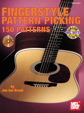 Knjiga FINGERSTYLE PATTERN PICKING JON TEN BROEK