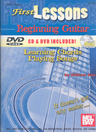 Carte FIRST LESSONS  BEGINNING GUITAR WILLIAM BAY