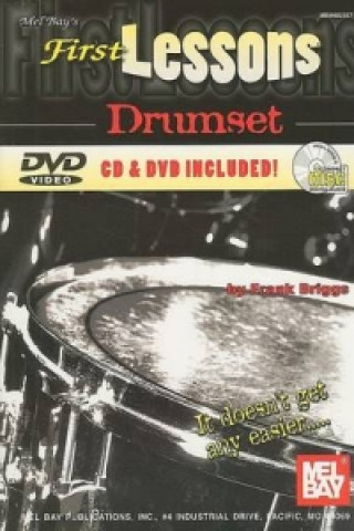 Livre FIRST LESSONS DRUMSET FRANK BRIGGS