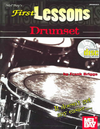 Livre First Lessons Drumset FRANK BRIGGS