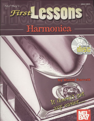 Knjiga First Lessons Harmonica David Barrett