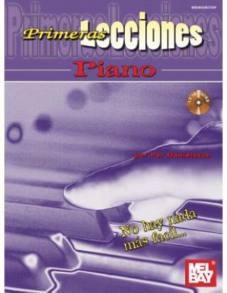 Kniha First Lessons Piano, Spanish Edition PER DANIELSSON