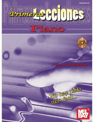 Knjiga First Lessons Piano, Spanish Edition PER DANIELSSON