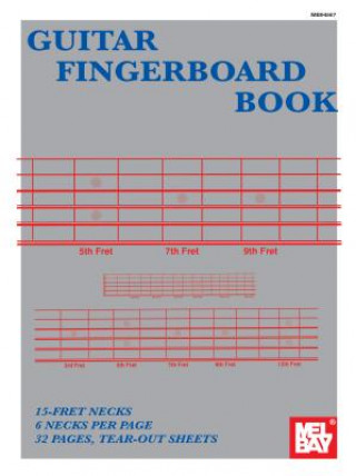 Kniha GUITAR FINGERBOARD BOOK Mel Bay Publications Inc