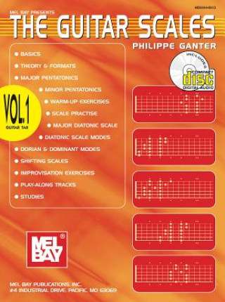 Book Guitar Scales Vol. 1 Philippe Ganter