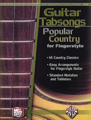 Carte GUITAR TABSONGS POPULAR COUNTRY FOR FING Alfred Music