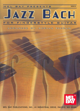 Carte Jazz Bach Guitar Edition Adrian Ingram