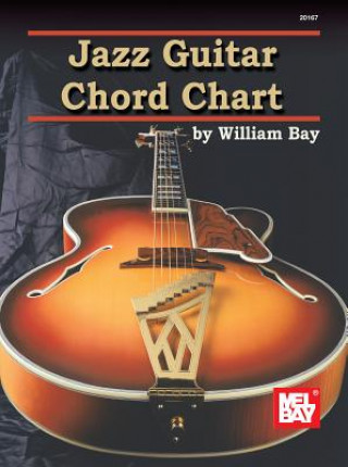 Carte JAZZ GUITAR CHORD CHART WILLIAM BAY