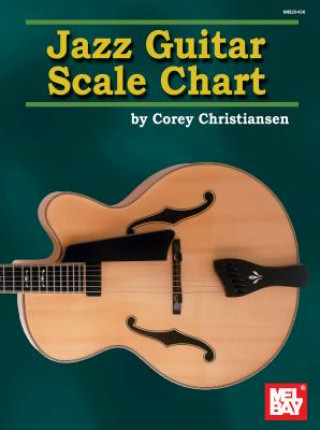 Carte JAZZ GUITAR SCALE CHART COREY CHRISTIANSEN