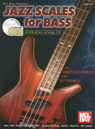 Kniha Jazz Scales for Bass COREY CHRISTIANSEN