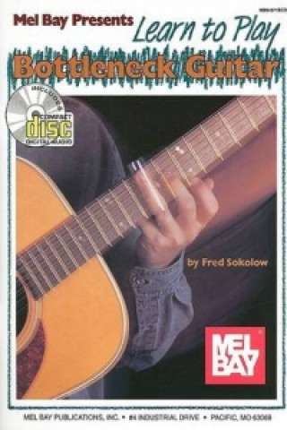 Książka LEARN TO PLAY BOTTLENECK GUITAR FRED SOKOLOW