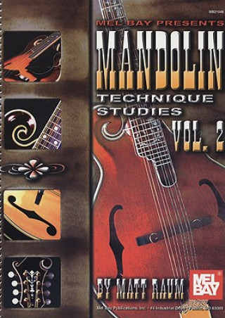 Knjiga Mandolin Technique Studies Matt Raum