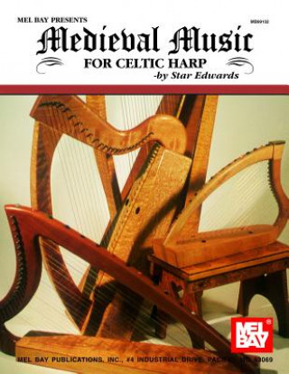 Carte Medieval Music for Celtic Harp Star Edwards