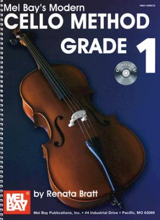 Kniha Modern Cello Method Renata Bratt