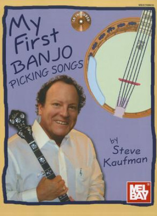 Könyv My First Banjo Picking Songs STEVE KAUFMAN