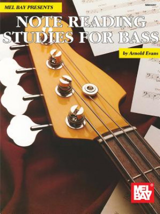 Книга Note Reading Studies for Bass Arnold Evans