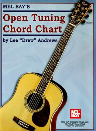 Knjiga OPEN TUNING CHORD CHART LEE DREW ANDREWS