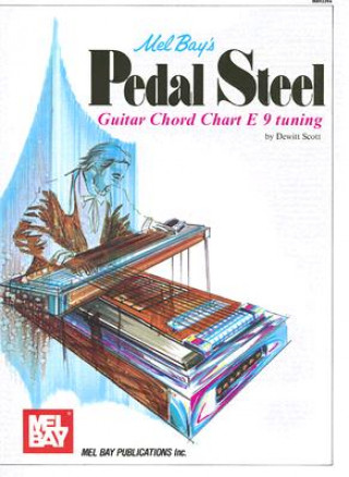 Carte PEDAL STEEL GUITAR CHORD CHART DEWITT SCOTT