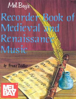 Book Recorder Book of Medieval and Renaissance Music Franz Zeidler