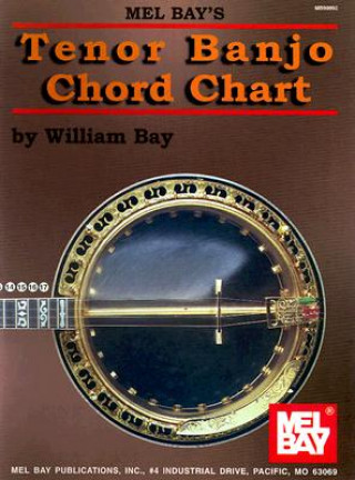 Carte TENOR BANJO CHORD CHART WILLIAM BAY