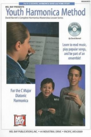 Knjiga YOUTH HARMONICA METHOD DAVID BARRETT
