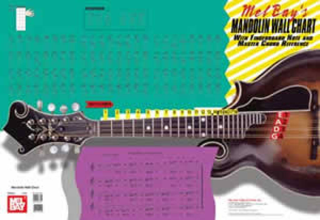 Книга MANDOLIN WALL CHART JOE CARR