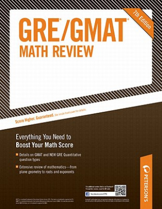 Könyv Peterson's GRE/GMAT Math Review Peterson'S