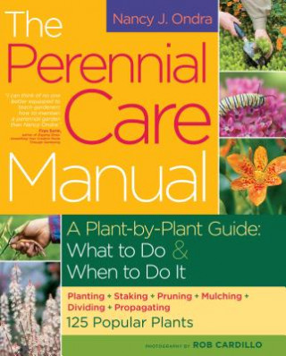 Kniha Perennial Care Manual Nancy J. Ondra