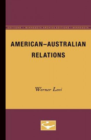 Carte American-Australian Relations Werner Levi