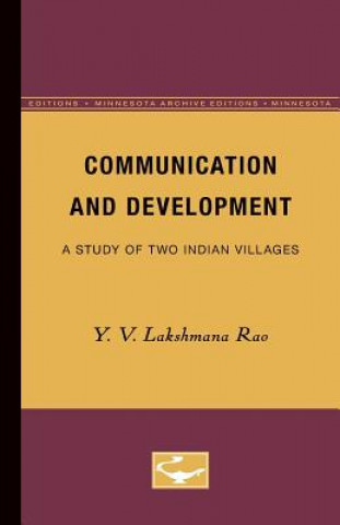 Knjiga Communication and Development Y.V. Lakshmana Rao