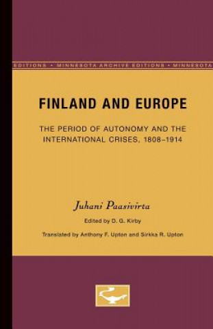 Carte Finland and Europe Juhani Paasivirta