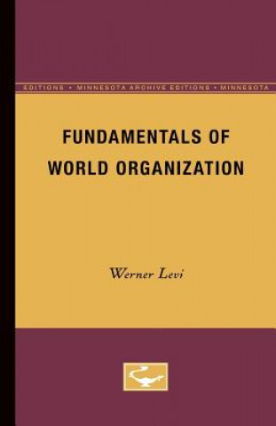 Carte Fundamentals of World Organization Werner Levi