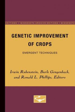 Kniha Genetic Improvement of Crops 