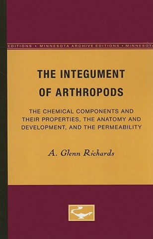 Kniha Integument of Arthopods A. Glenn Richards