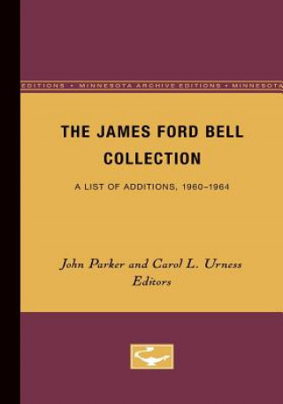 Kniha James Ford Bell Collection 