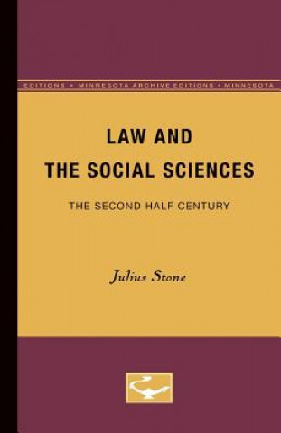 Buch Law and the Social Sciences Julius Stone