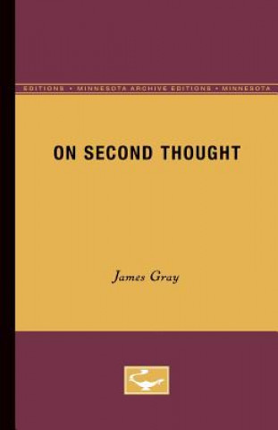 Kniha On Second Thought James Gray