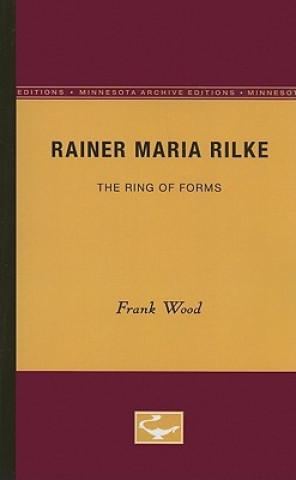 Kniha Rainer Maria Rilke Frank Wood