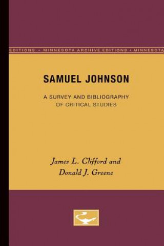 Carte Samuel Johnson James L. Clifford