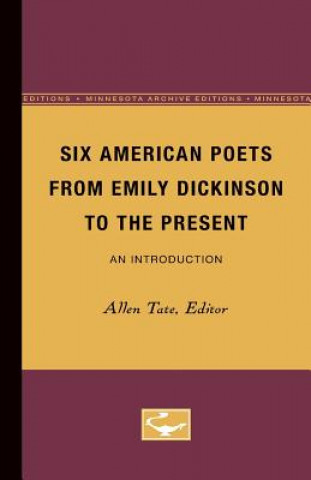 Книга Six American Poets from Emily Dickinson to the Present 