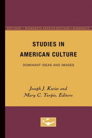 Kniha Studies in American Culture 